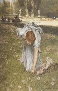 Alma-Tadema, Sir Lawrence Spring in the Gardens of the Villa Borghese (mk23) oil painting on canvas